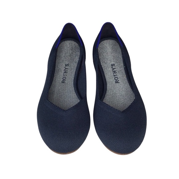 Rothy's The Flat in Navy Size 8. - Picture 1 of 10